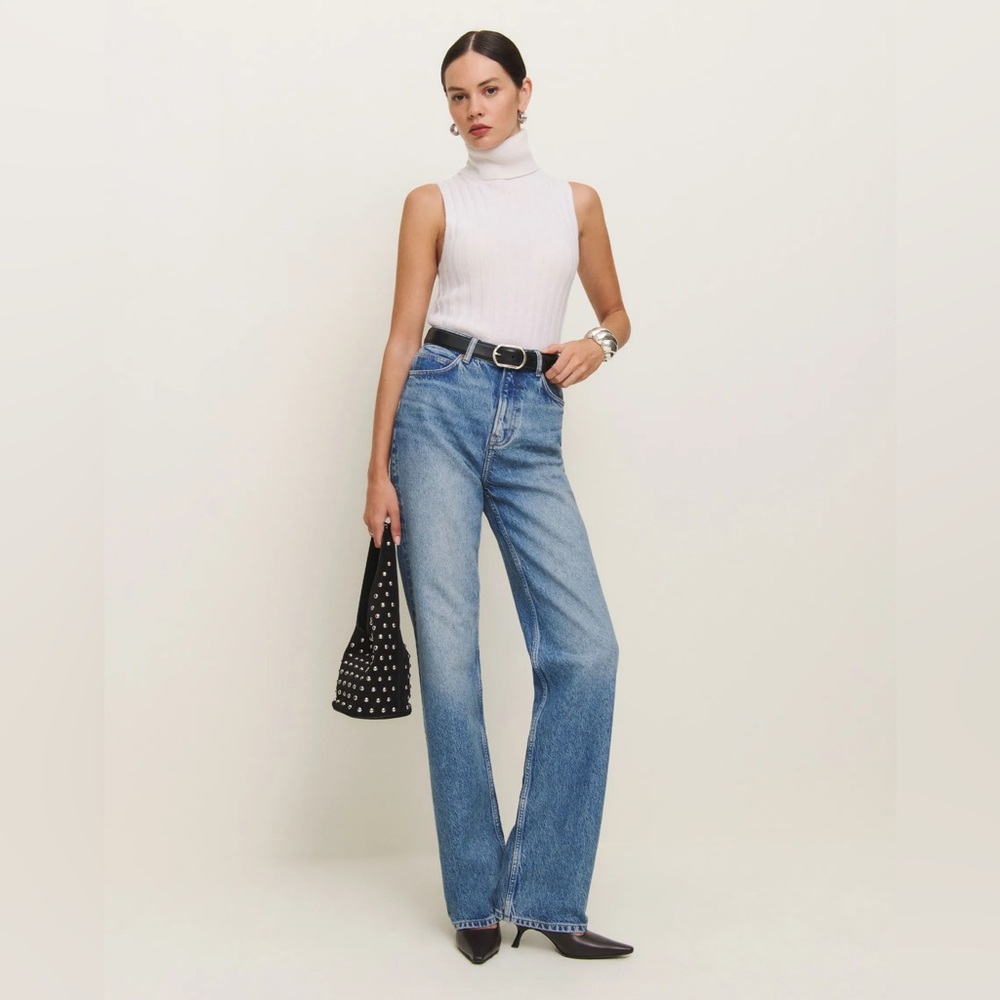 Reformation Wilder high rise wide leg jeans in Pepin NWT